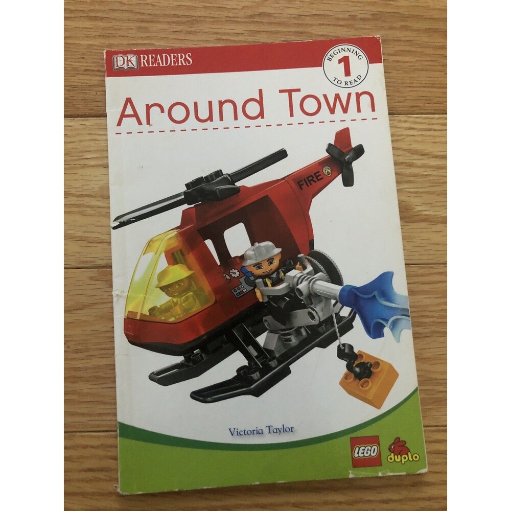 DK Readers L1: LEGO DUPLO: Around Town - Taylor,‎ Victoria Very Good  Condition